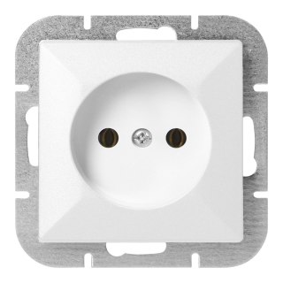 Gniazdo pojedyncze p/t 2P Pearl, 16A, 250V, PT-15P, biały