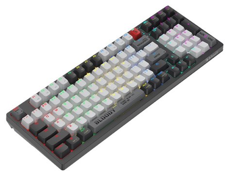 Klawiatura mechaniczna A4TECH BLOODY WS98 Grey WRLS (BLMS RED Plus Switches)
