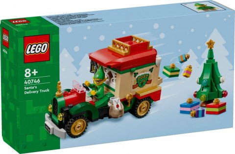 Klocki 40746 ciężarówka Świętego mikołaja