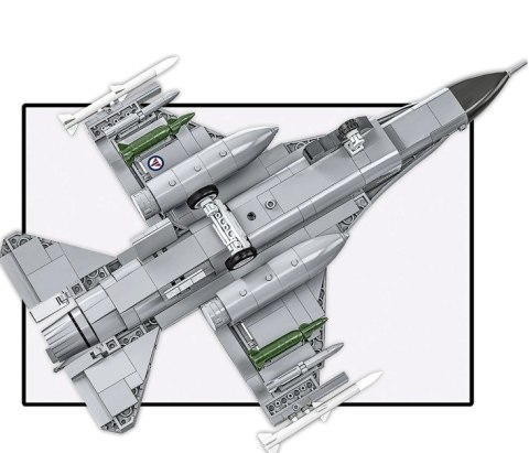 Klocki f-16am fighting falcon 495 elementów
