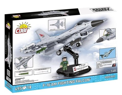 Klocki f-16am fighting falcon 495 elementów