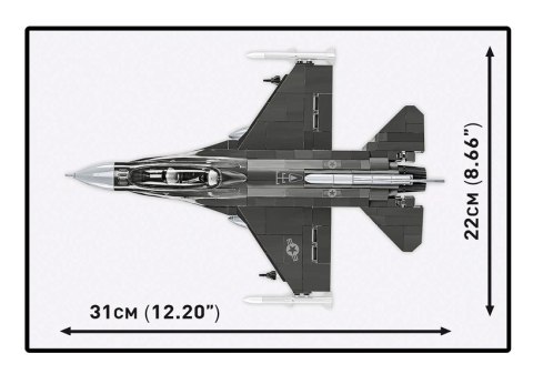 Klocki f-16d fighting falcon 436 elementow