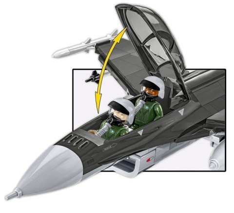 Klocki f-16d fighting falcon 436 elementow