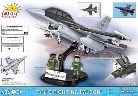 Klocki f-16d fighting falcon 436 elementow