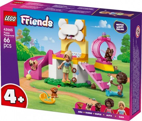 Klocki friends 42665 plac zabaw dla szczeniaczków
