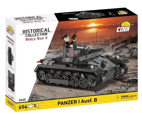 Klocki panzer i ausf.b 654 elementy