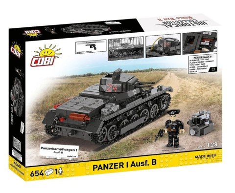 Klocki panzer i ausf.b 654 elementy