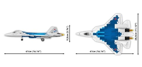 Klocki su-57 felon 928 elementów
