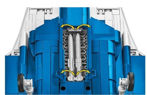 Klocki su-57 felon 928 elementów