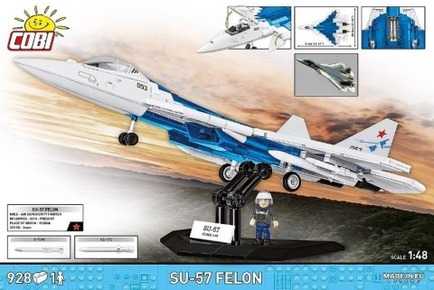Klocki su-57 felon 928 elementów