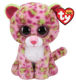 Maskotka ty beanie boos różowy leopard 15 cm