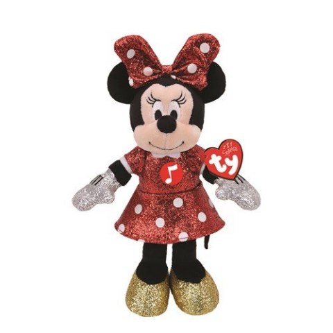 Maskotka ty myszka minnie z dźwiękiem 20 cm Maskotka ty myszka minnie z dźwiękiem 20 cm