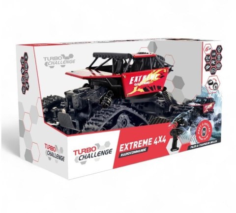 Pojazd r/c turbo challange extreme 4x4 z wymiennymi kołami Pojazd r/c turbo challange extreme 4x4 z wymiennymi kołami