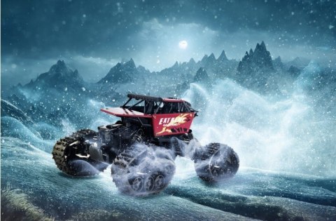 Pojazd r/c turbo challange extreme 4x4 z wymiennymi kołami Pojazd r/c turbo challange extreme 4x4 z wymiennymi kołami