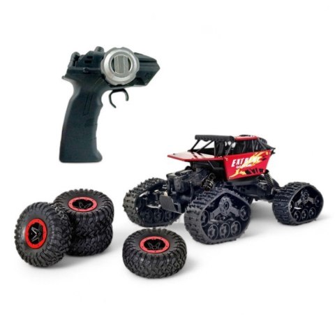 Pojazd r/c turbo challange extreme 4x4 z wymiennymi kołami Pojazd r/c turbo challange extreme 4x4 z wymiennymi kołami