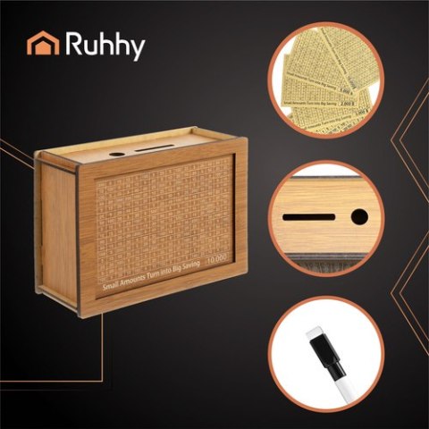 Skarbonka- wyzwanie oszczędzanie Ruhhy 24602