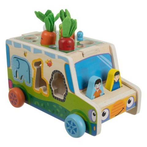 Sorter - autko drewniane Kruzzel 26250