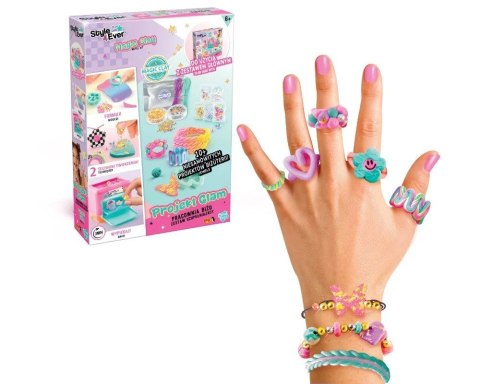 Zestaw kreatywny projekt glam, pracownia bizu - zestaw uzupełniający