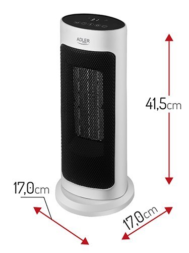 AD 7738 Termowentylator ceramiczny led z pilotem + timer AD 7738 Termowentylator ceramiczny led z pilotem + timer