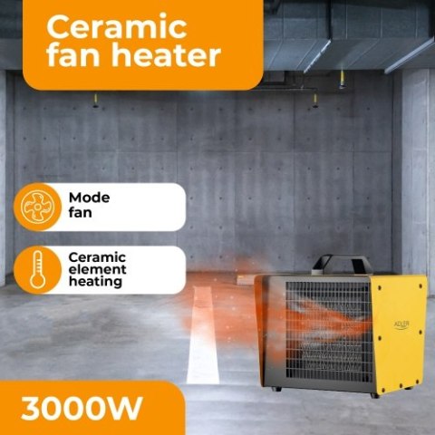 AD 7740 Nagrzewnica ceramiczna 3000w AD 7740 Nagrzewnica ceramiczna 3000w