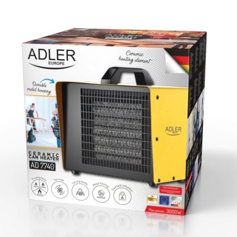 AD 7740 Nagrzewnica ceramiczna 3000w AD 7740 Nagrzewnica ceramiczna 3000w