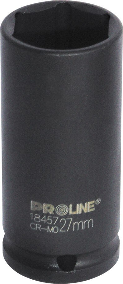 Nasadka udarowa 6-katna wydłużona, cr-mo 1/2" 11 mm proline Nasadka udarowa 6-katna wydłużona, cr-mo 1/2" 11 mm proline
