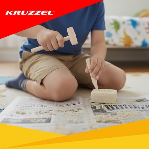 Wykopaliska dinozaurów - zestaw 5w1 Kruzzel 26771