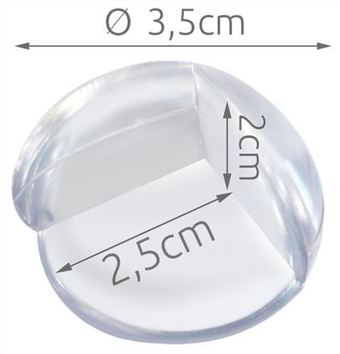 Zabezpieczenie narożników silikonowe - 4szt Zabezpieczenie narożników silikonowe - 4szt