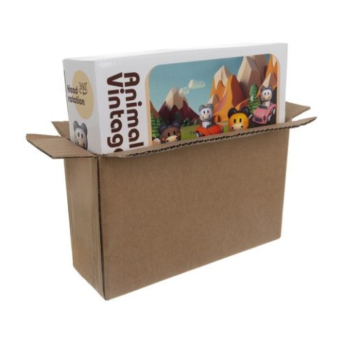 Zabawka sensoryczna - autka ze zwierzątkami 26728