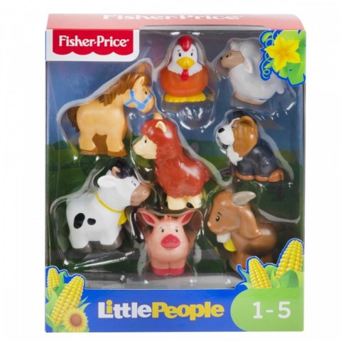 Zestaw figurek little people zwierzątka z farmy