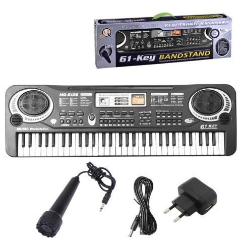 AG278D Keyboard organy z mikrofonem 61kl