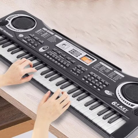 AG278D Keyboard organy z mikrofonem 61kl