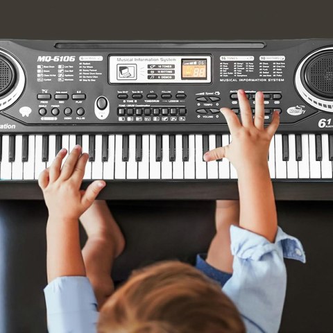 AG278D Keyboard organy z mikrofonem 61kl