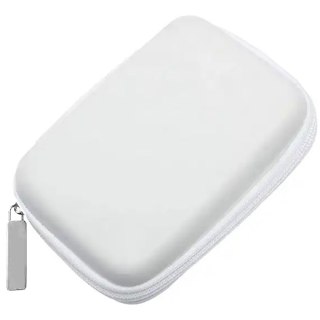 AK223E Twarde etui na dysk 2,5 z srebrne