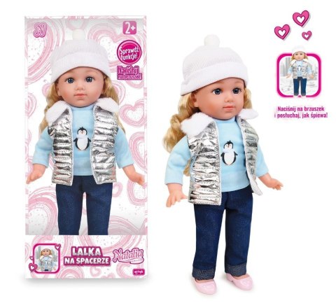 Lalka funkcyjna natalia w srebrnej kamizelce Lalka funkcyjna natalia w srebrnej kamizelce