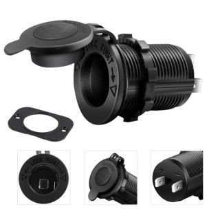 PLS35A Gniazdo zapal. hermetyczne 12/24v