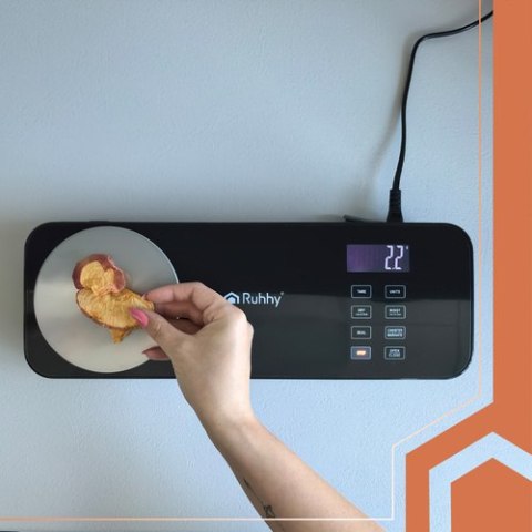 Zgrzewarka do folii z wagą- zestaw Ruhhy 24756