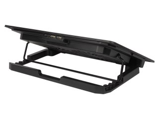 66-364# Podstawka chłodząca laptop 2 fan samba blue