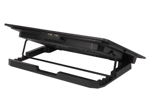 66-364# Podstawka chłodząca laptop 2 fan samba blue