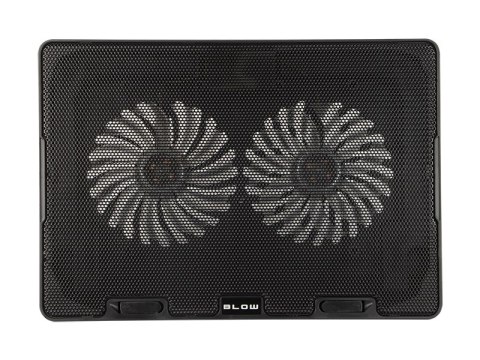 66-364# Podstawka chłodząca laptop 2 fan samba blue