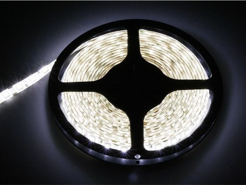 70-976# Taśma led biały zimny 5050 5m/300wodoodporna