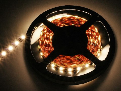 70-992# Taśma led biały ciepły 5050 5m/300