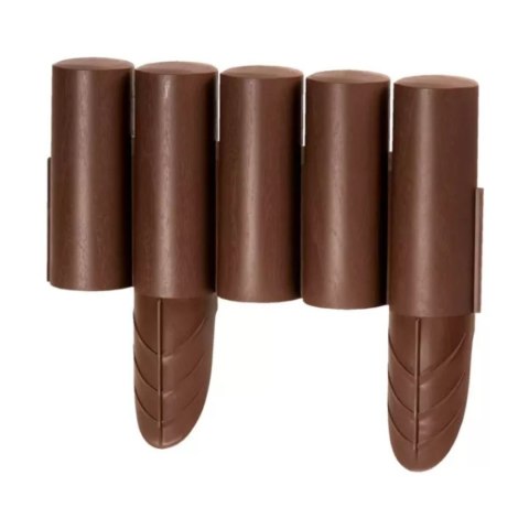 Palisada ogrodowa IPAL Plus 2,4m brązowa