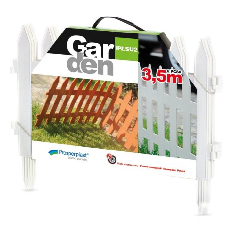 Płotek ogrodowy Garden Classic 3,5m biały IPŁSU2-S449