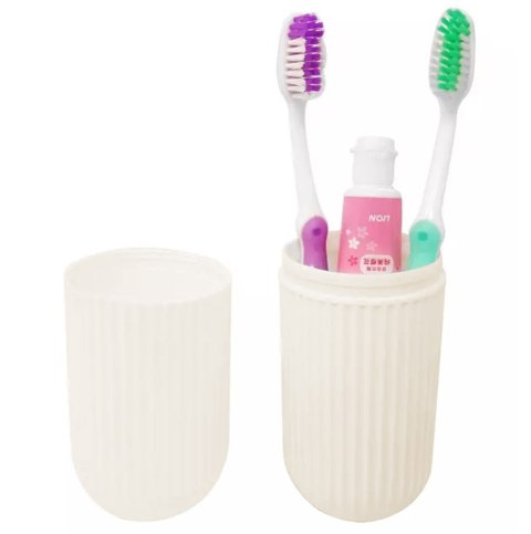 AG870C Etui na szczoteczkę i pastę białe