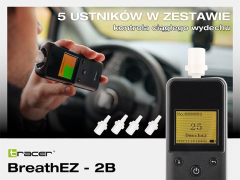 Alkomat półprzewodnikowy TRACER BreathEZ-2B