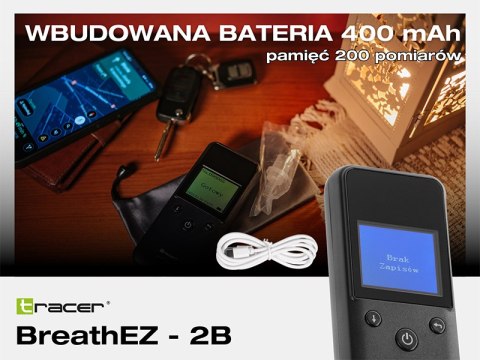 Alkomat półprzewodnikowy TRACER BreathEZ-2B