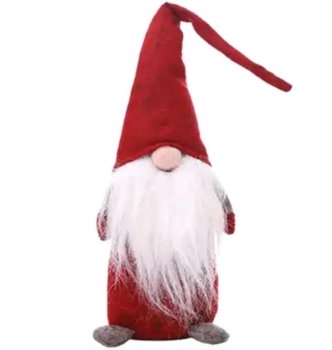 BQ67 Mikołaj skrzat krasnal 44x13