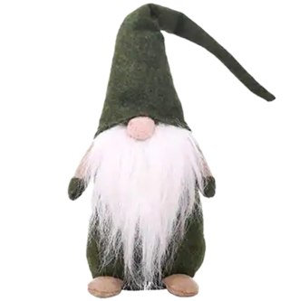 BQ67 Mikołaj skrzat krasnal 44x13