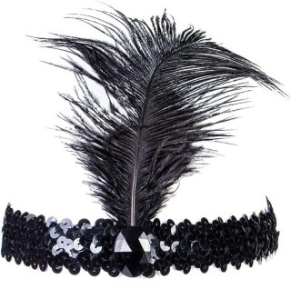 BQ84 Opaska z piórem